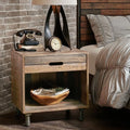 Solid Wood Nightstand D71881