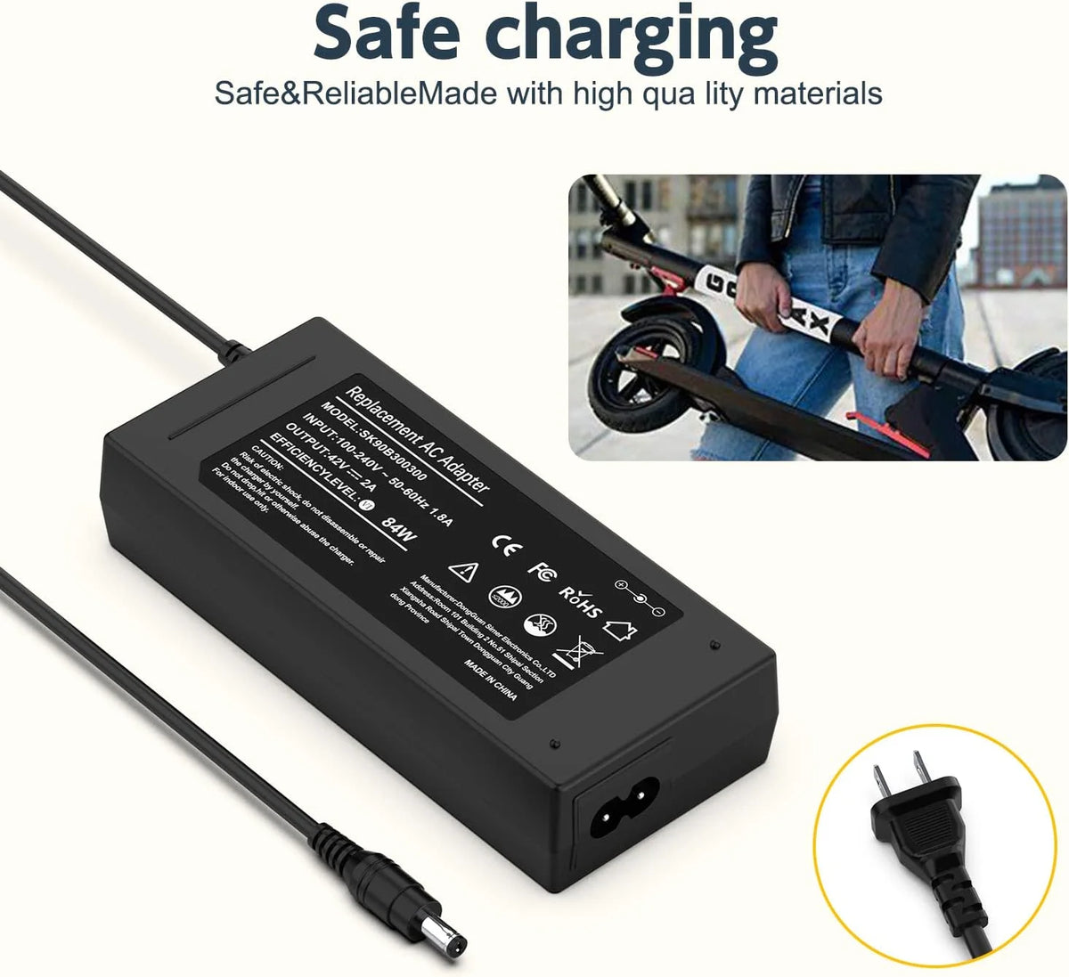 42V 2A Charger M7138