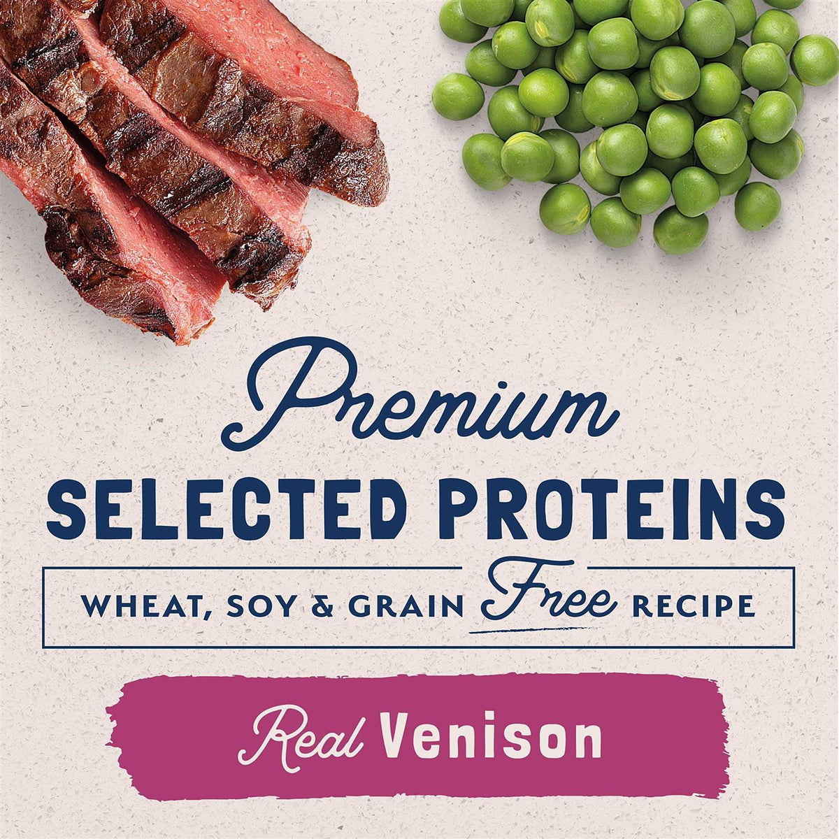 Limited Ingredient Grain Free Green Pea & Venison Dry Cat Food I833467