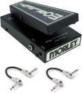 Mini Classic Switchless WAH Pedal with 2x 6' Pro Phone to Phone (1/4) Cables Bundle R6045