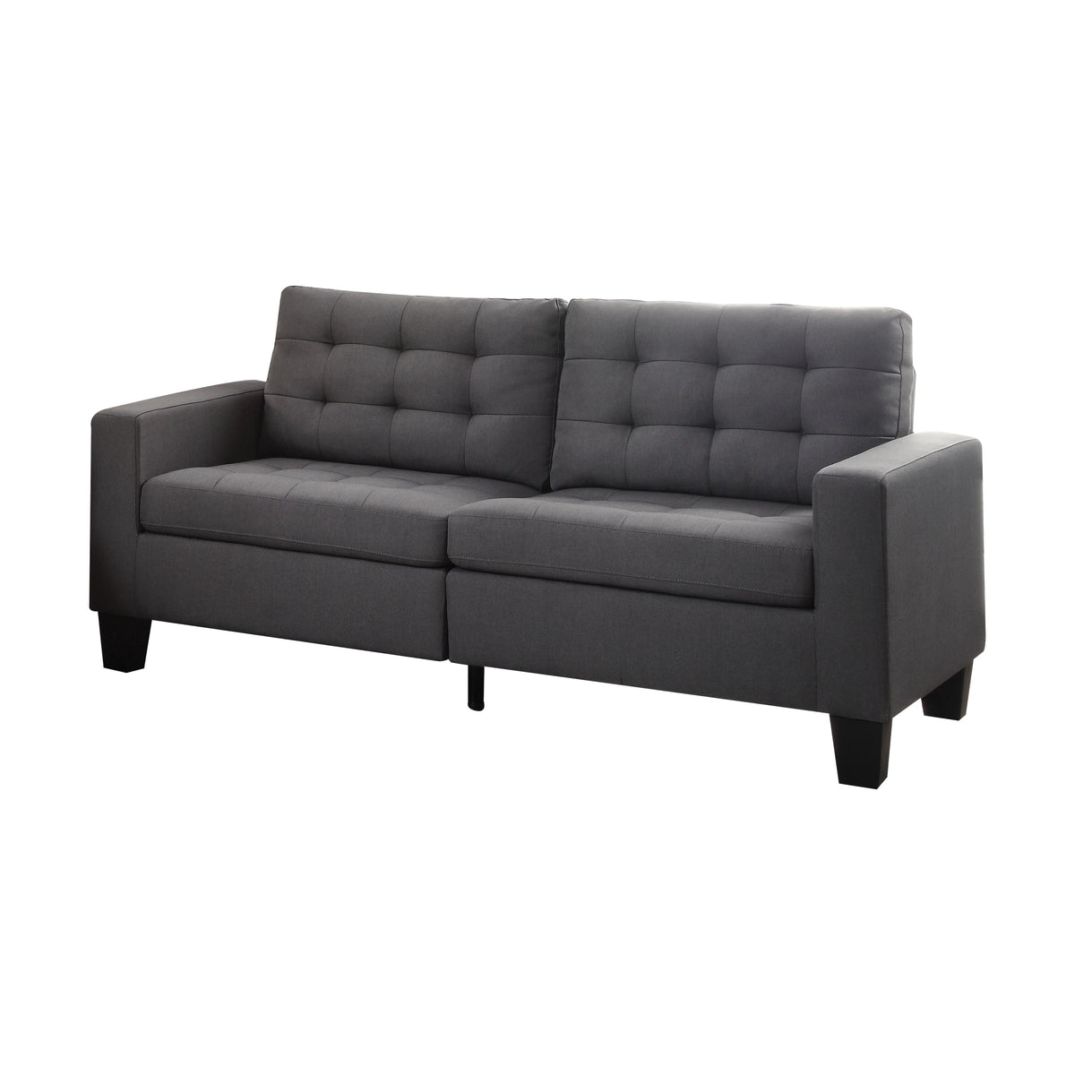 Gray Linen Sofa P32636