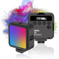 RGB 360° Full Color Portable LED Camera Light with LCD Display Y983