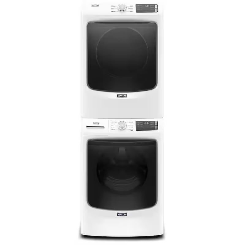 7.3 cu. ft. White Stackable Gas Vented Dryer X5824
