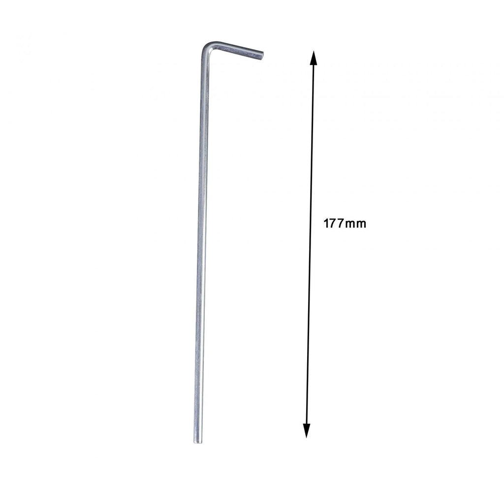 50x Heavy Duty Aluminum Alloy Tent Pegs Stakes J1427