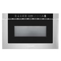 Built-In Microwave Drawer with Touch Controls in Stainless Steel F5619