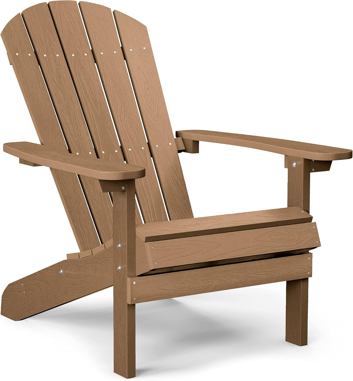 Black Plastic Adirondack Chair B596