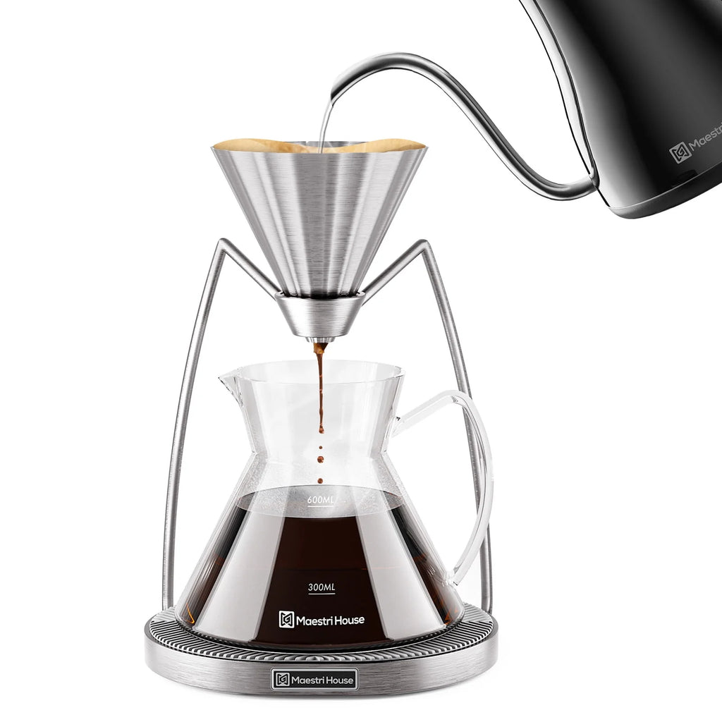 Pour Over Coffee Maker and 600ML Carafe U27861