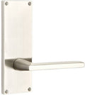 Satin Nickel Non-Keyed Privacy Set with Knob F605