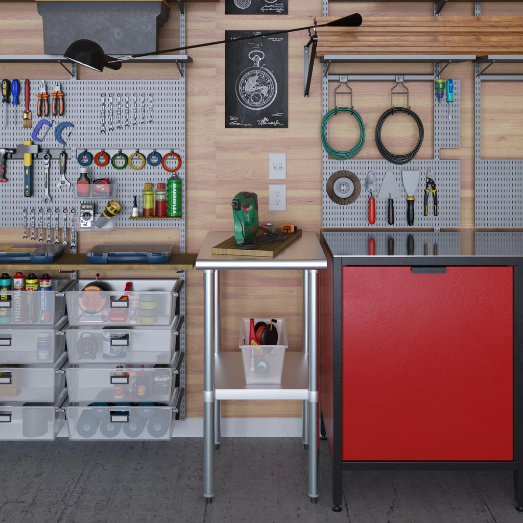 Stainless Steel Work Table with Undershelf W83605