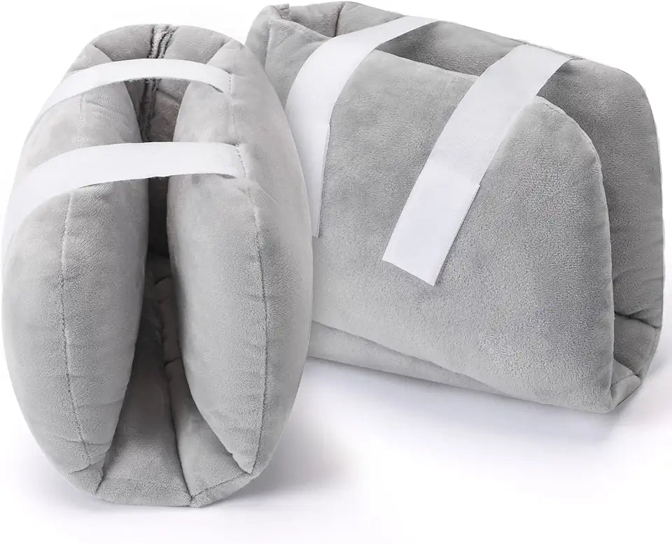 2 PCS Quilted Heel Protector Pillow Boot J2554