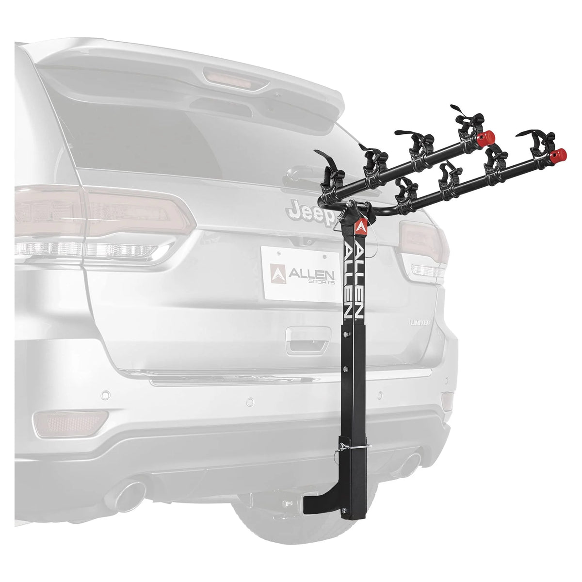 4-Bicycle Hitch Mounted Bike Rack Carrier U6727