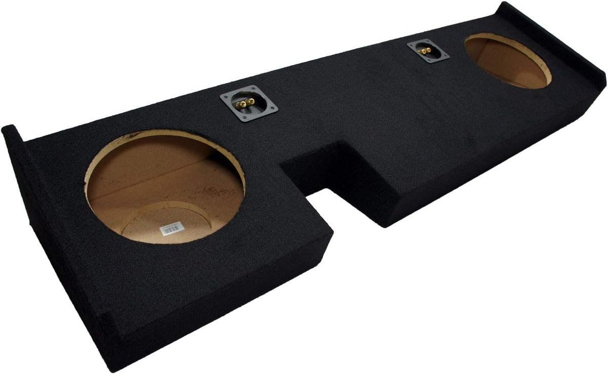 Compatible with 2009-2014 Ford F-150 Extended/Super Cab Truck Dual 10 Sub Box & HA-A400.1 F214080