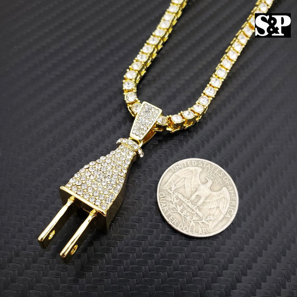1 Row CZ Tennis 18" 24" Chain Necklace E84616