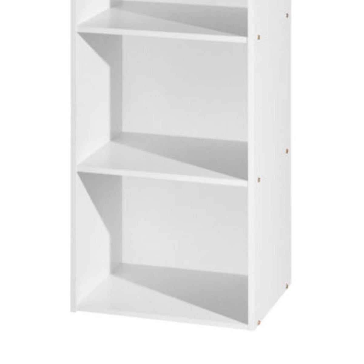 White 4-Shelf Bookcase U952
