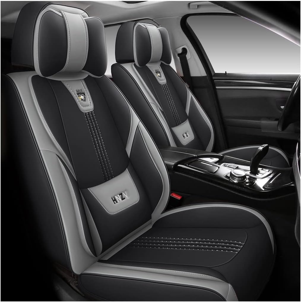 Blue & Black Car Seat Covers Full Set G2345