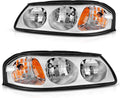 Black Housing Amber Reflector Headlight Assembly R652362