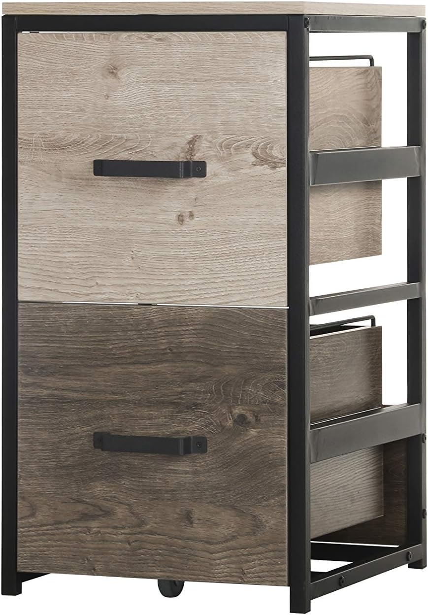 2 Drawer Metal File Cabinet O970