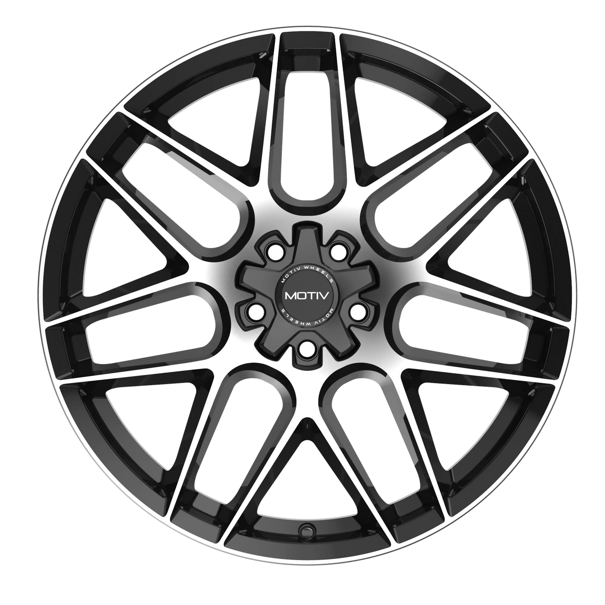 18x8 5X115 Black Wheel Rim K7776