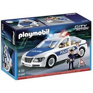 Police Car with Flashing Lights Z644