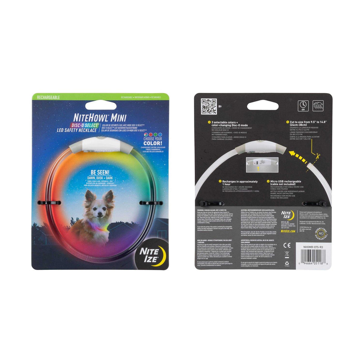 LED Rechargeable Safety Necklace S482