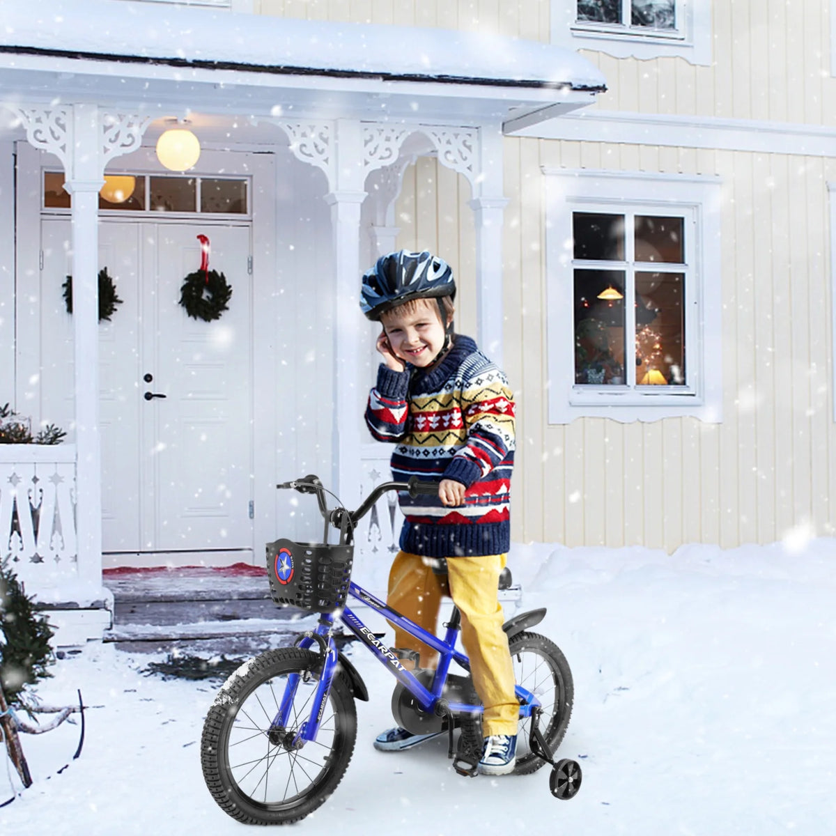 14 inch Kids Bike with Training Wheels L990