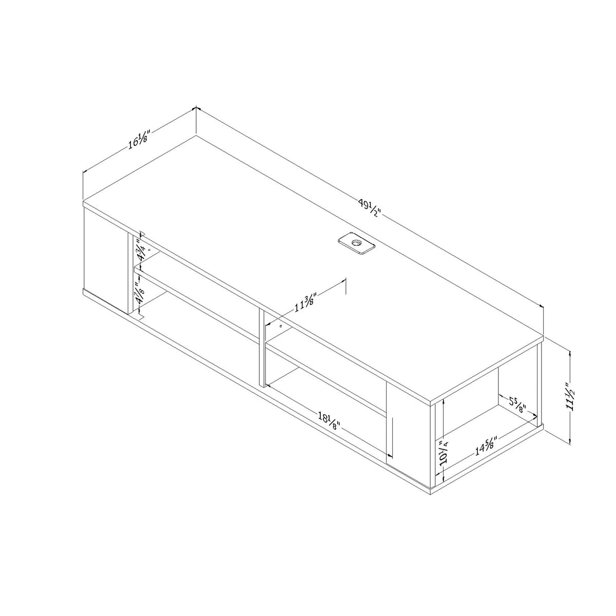 Wall Mounted TV Stand Q631756