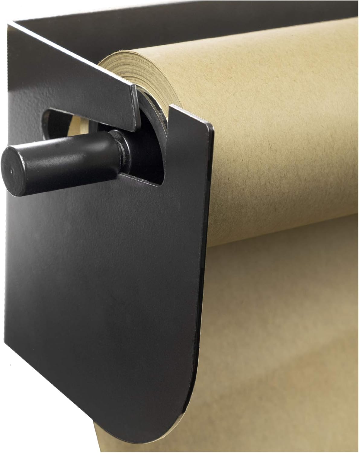 Wall Mounted Kraft Paper Dispenser & Cutter with 50 Meter Kraft Paper Roll, 12 Inches Wide, Pack of 2 U34869