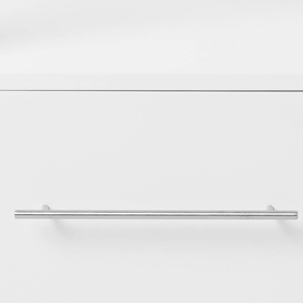 Stainless Steel White Kitchen Cart O7731