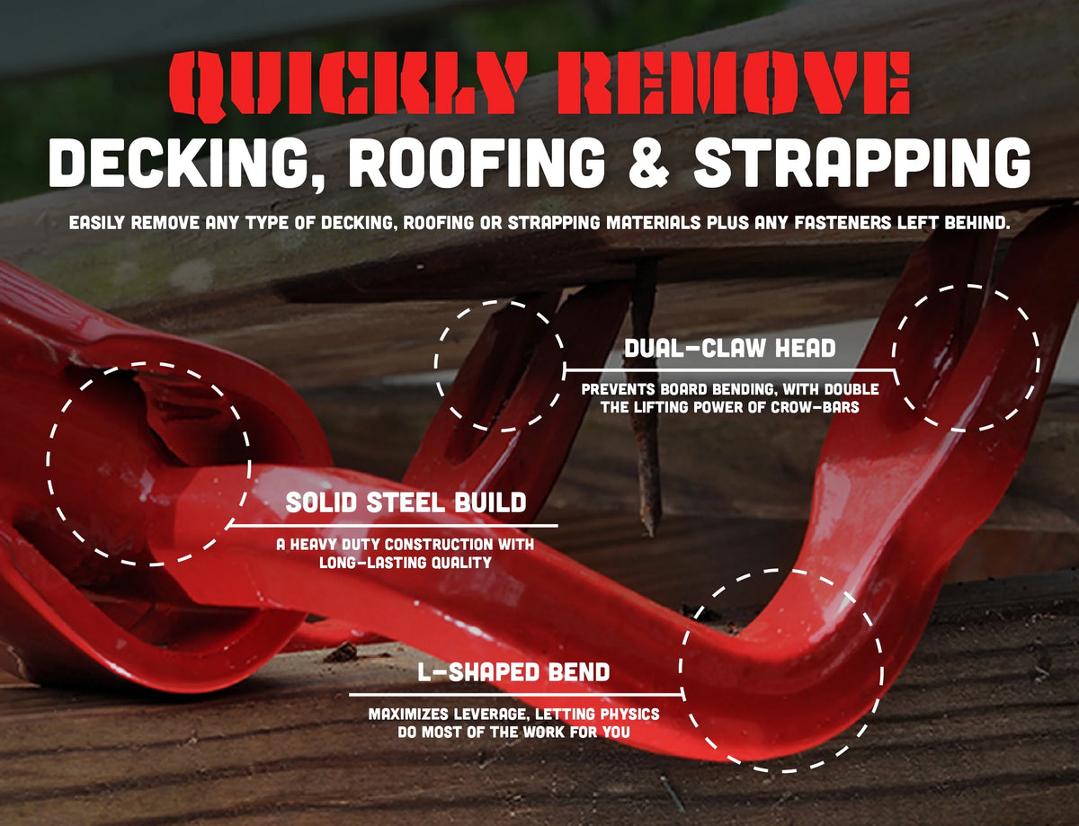 Steel Deck Demon with 44 inch Handle I900
