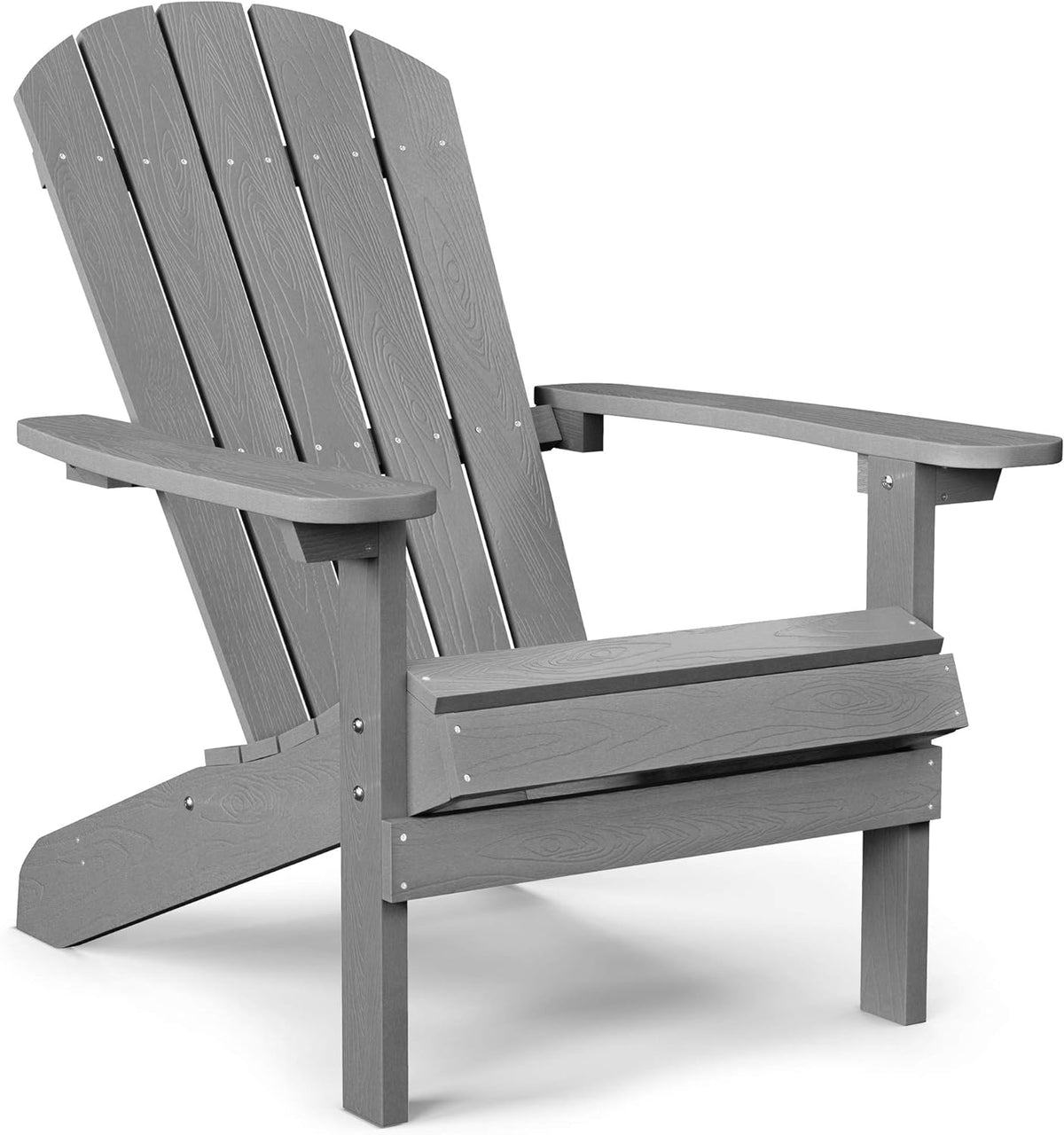 Black Plastic Adirondack Chair B596