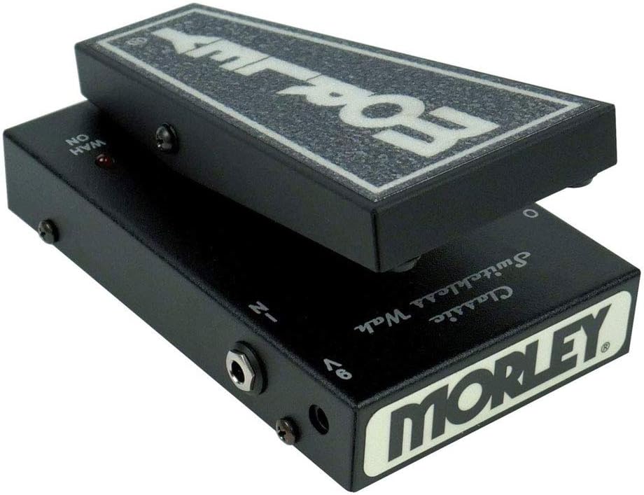 Mini Classic Switchless WAH Pedal with 2x 6' Pro Phone to Phone (1/4) Cables Bundle R6045