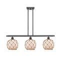 Farmhouse Rope 3 Light Island K400527
