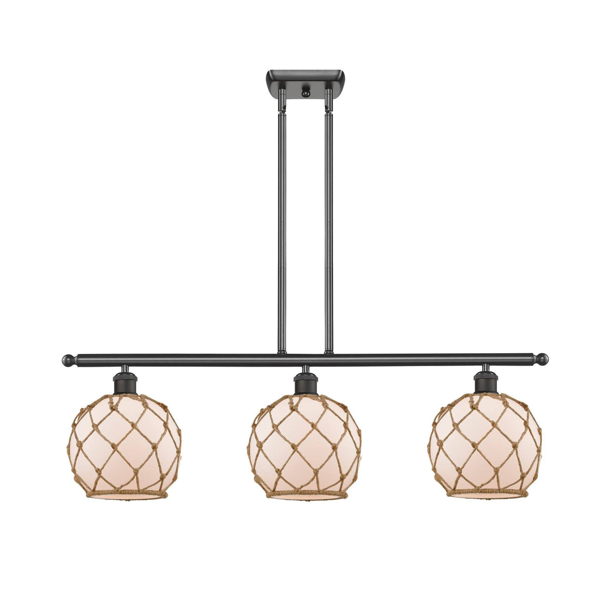 Farmhouse Rope 3 Light Island K400527