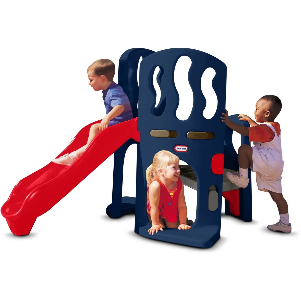 Blue & Red Climbing Toy and Slide E134