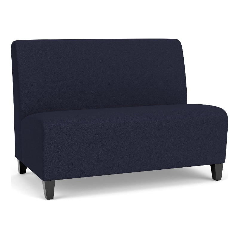 Fabric Lounge Armless Loveseat B6671