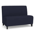 Fabric Lounge Armless Loveseat B6671