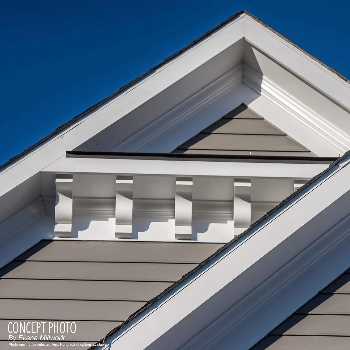 2 1/4 inch W x 2 1/4 inch D x 4 1/4 inch H Devon Corbel (4-Pack) Y23540
