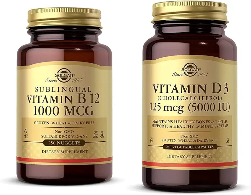 Vitamin B12 1000 mcg 250 Nuggets with Vitamin D3 125 mcg 240 Count O68542