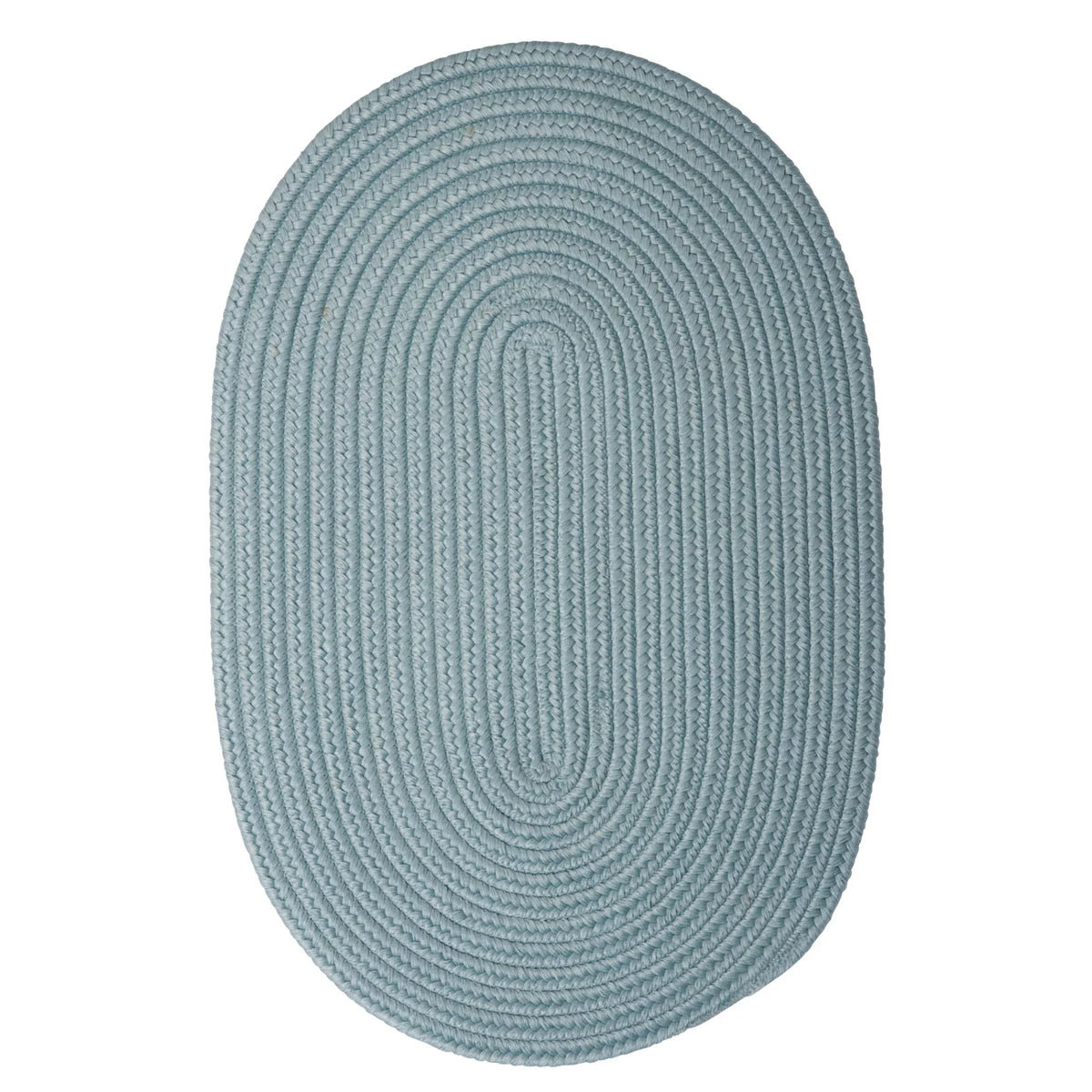 3' x 5' Blue Reversible Oval Area Rug M30773