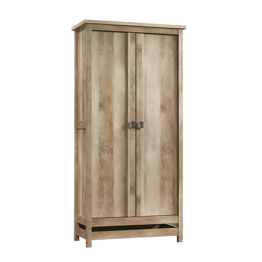 Lintel Oak Finish Storage Cabinet A291