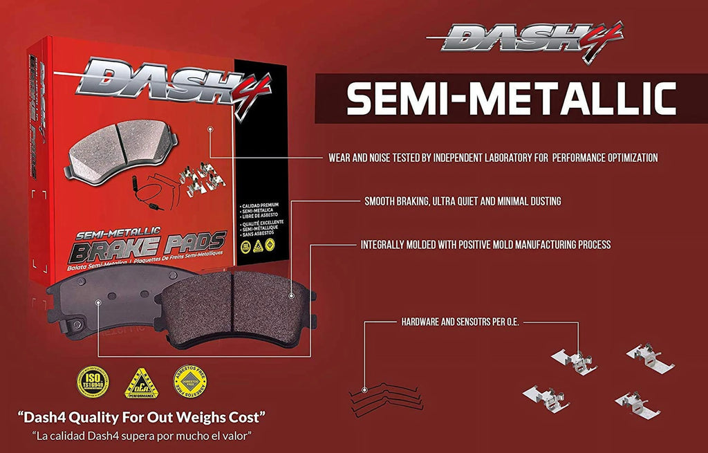 Semi-Metallic Disc Brake Pad A2703