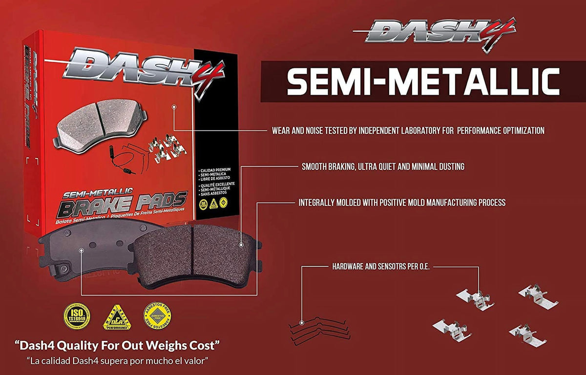 Semi-Metallic Disc Brake Pad A2703