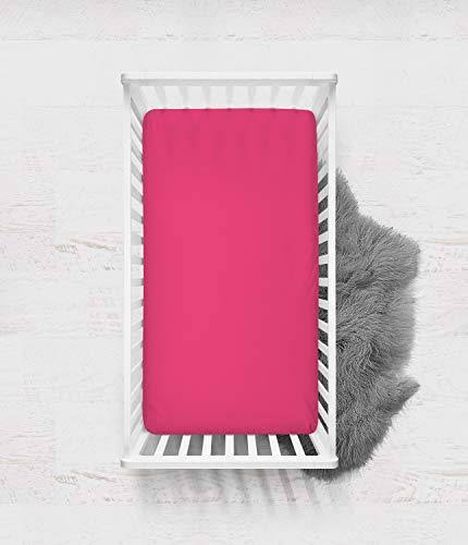 Pink Fuschia Crib Fitted Sheet I6705