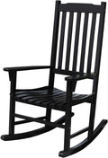 White Acacia Wood Porch Rocking Chair Z235708