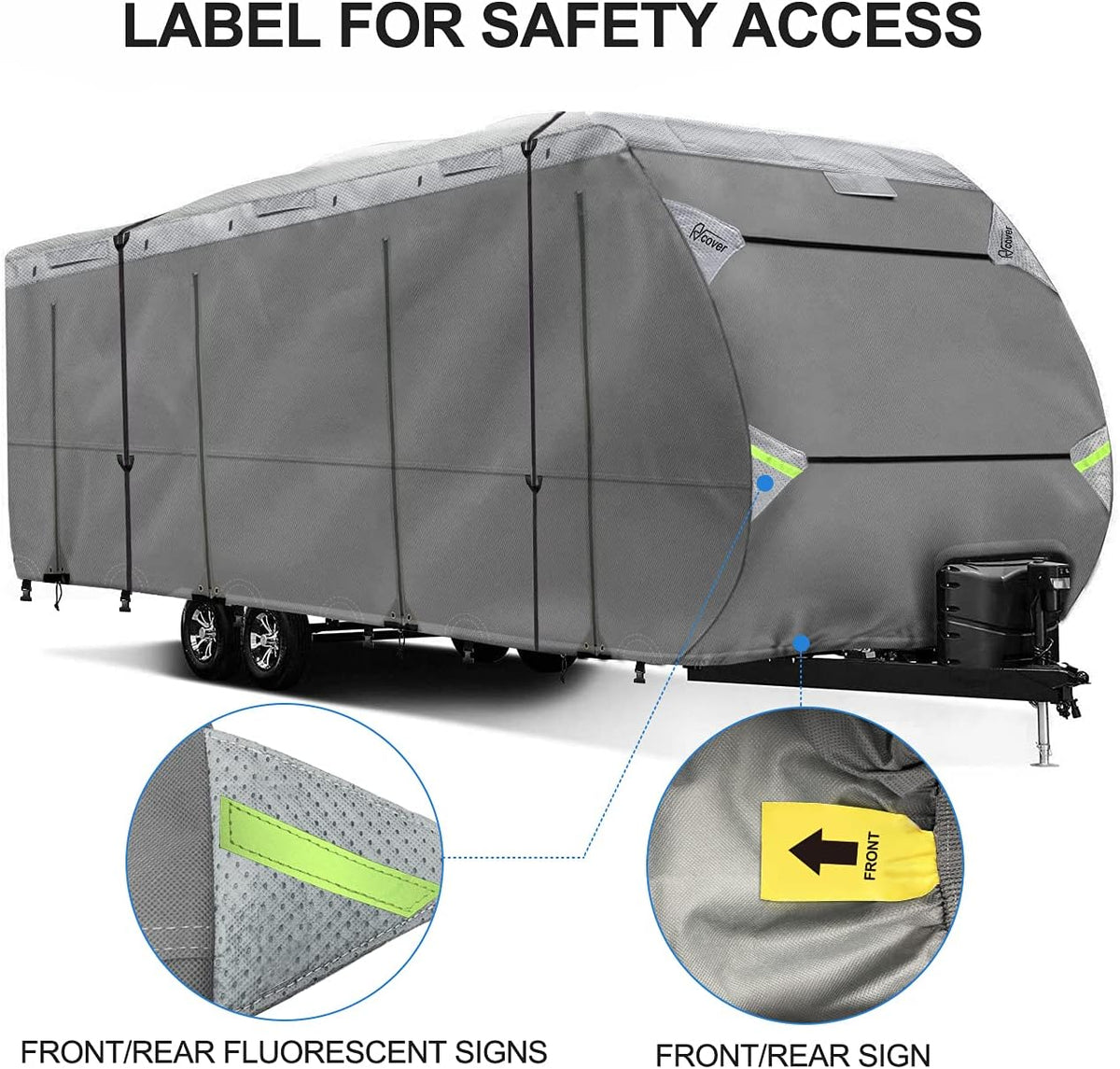20"-22" Non-Woven Waterproof RV Cover L463704