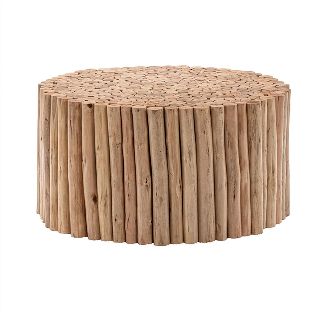 Contemporary Jungle Wood Coffee Table D97092