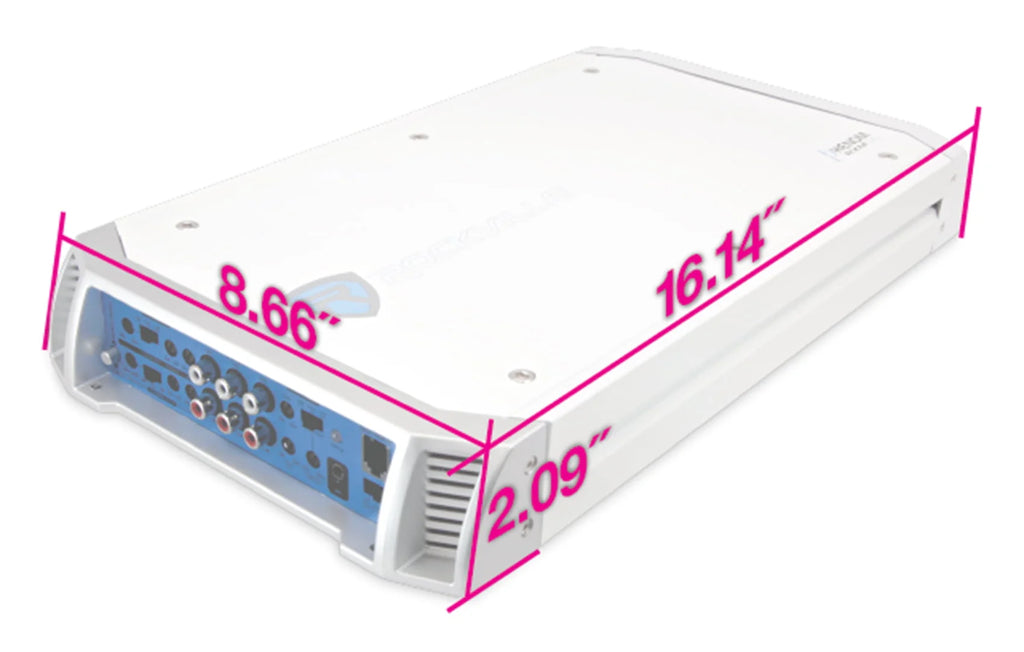 2600 Watt 6 Channel Amplifier + Microphone N816781