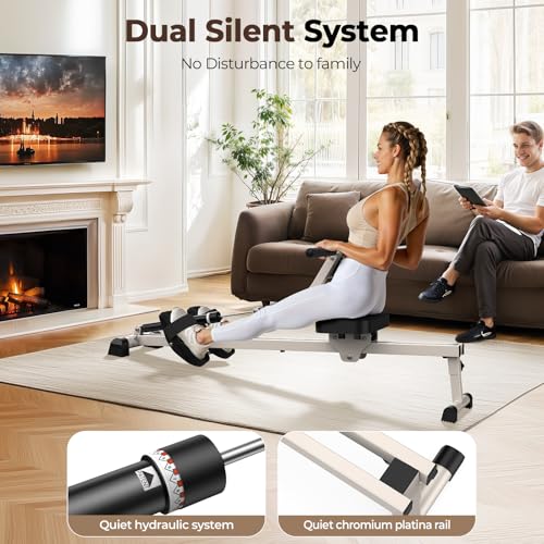 Adjustable Hydraulic Rowing Machine 300LBS V485525