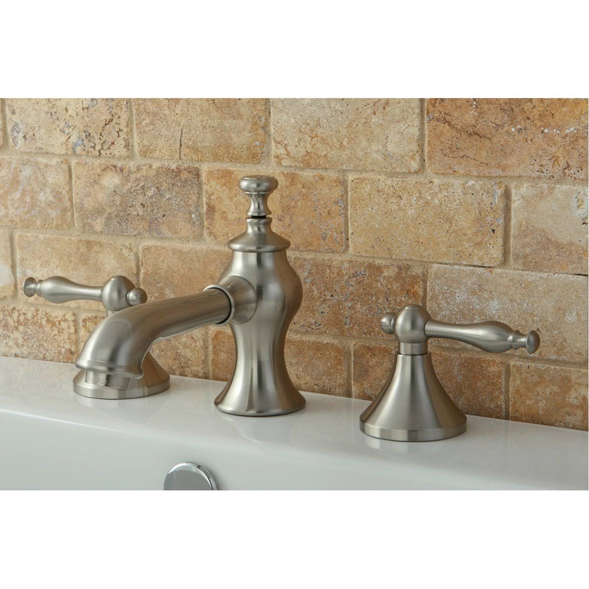 Brushed Nickel Widespread Bathroom Faucet F9620