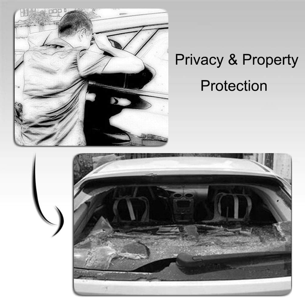 Cargo Security Rear Trunk Cover Retractable Black Pack of 2 Z1429